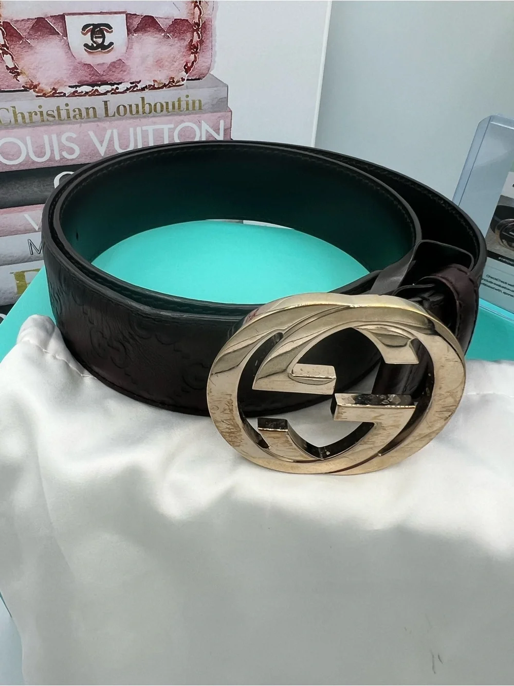 Gucci guccissima leather